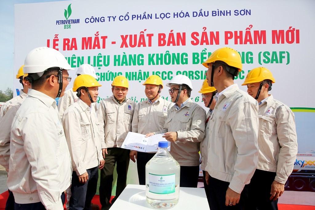 Phát triển thị trường cho nhiên liệu hàng không bền vững